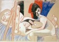 The Artist and His Model L artiste et son modele 8 1970 cubist Pablo Picasso